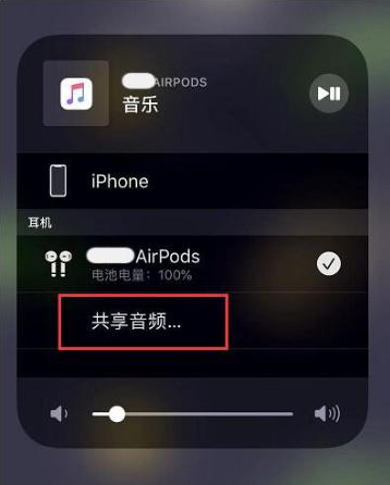 巴州苹果14音频维修点分享iPhone14音频共享设置方法 